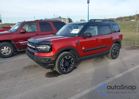 2023 Ford Bronco Sport Outer Banks z USA, uszkodzony, nr VIN 3FMCR9C6XPRD02361
